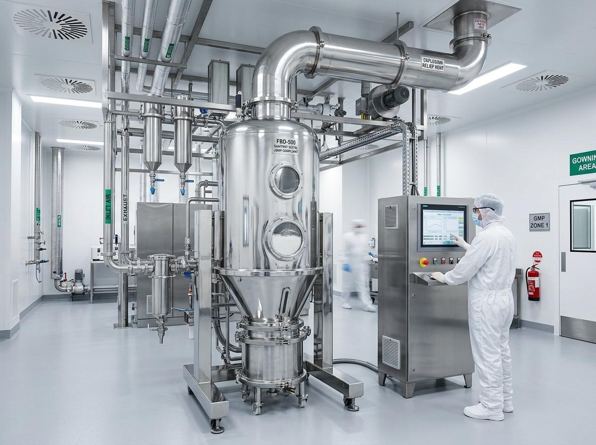 Granulating Drying Process Line - Technical Overview